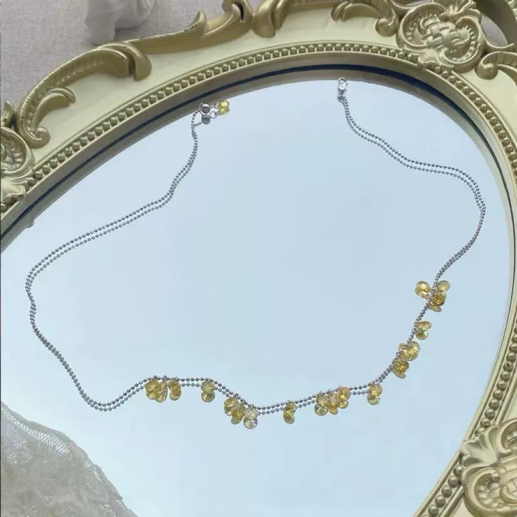Teardrop Pendant Design Necklace A518