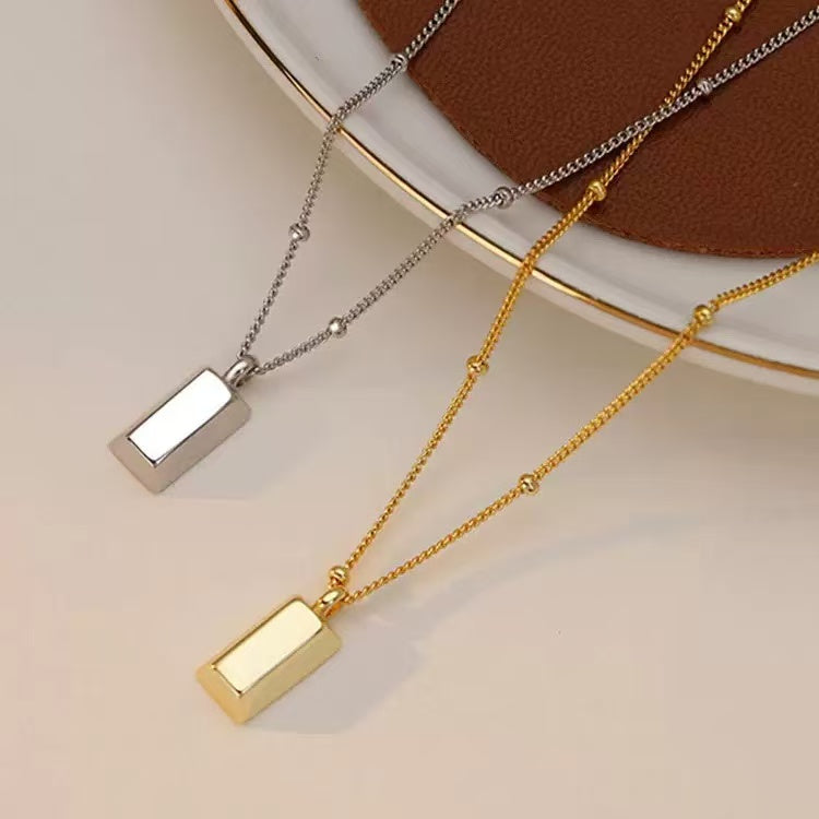 G-Brick S925 Sterling Silver Necklace