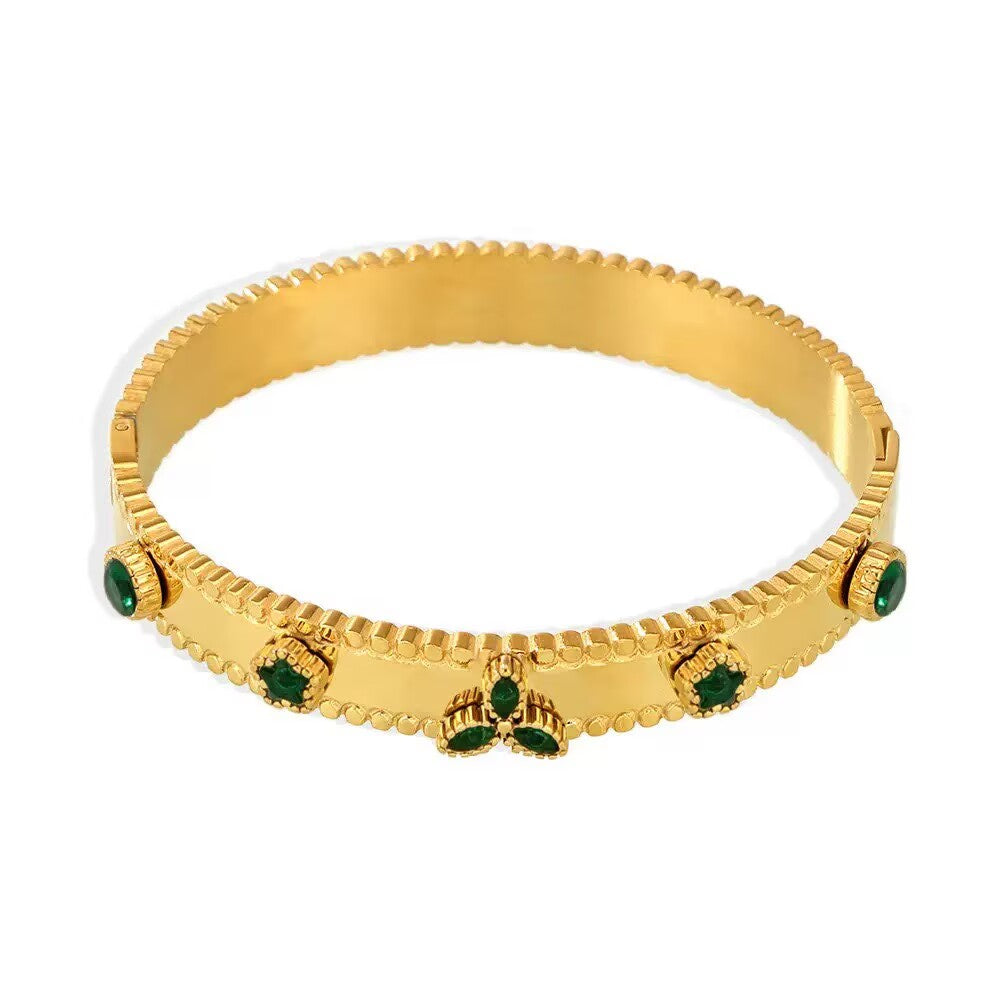 Three leaf Flower Design Bracelet
