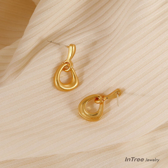 Geometric Retro Style Earring