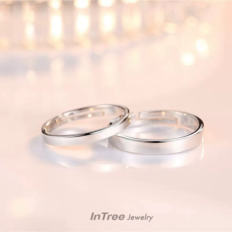 S925 Sterling Silver Couple Rings