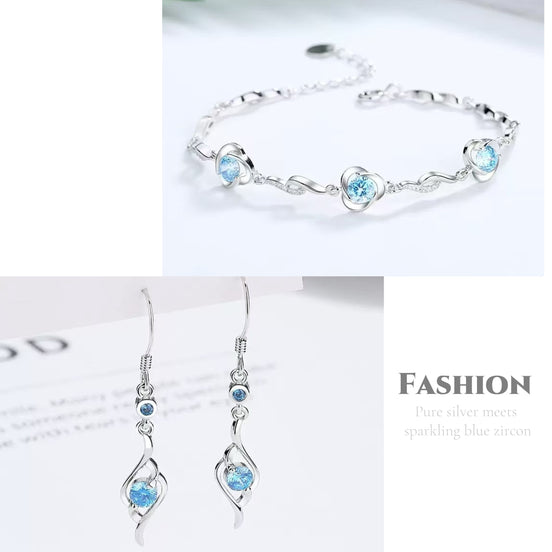 Blue Heart Of Ocean SET