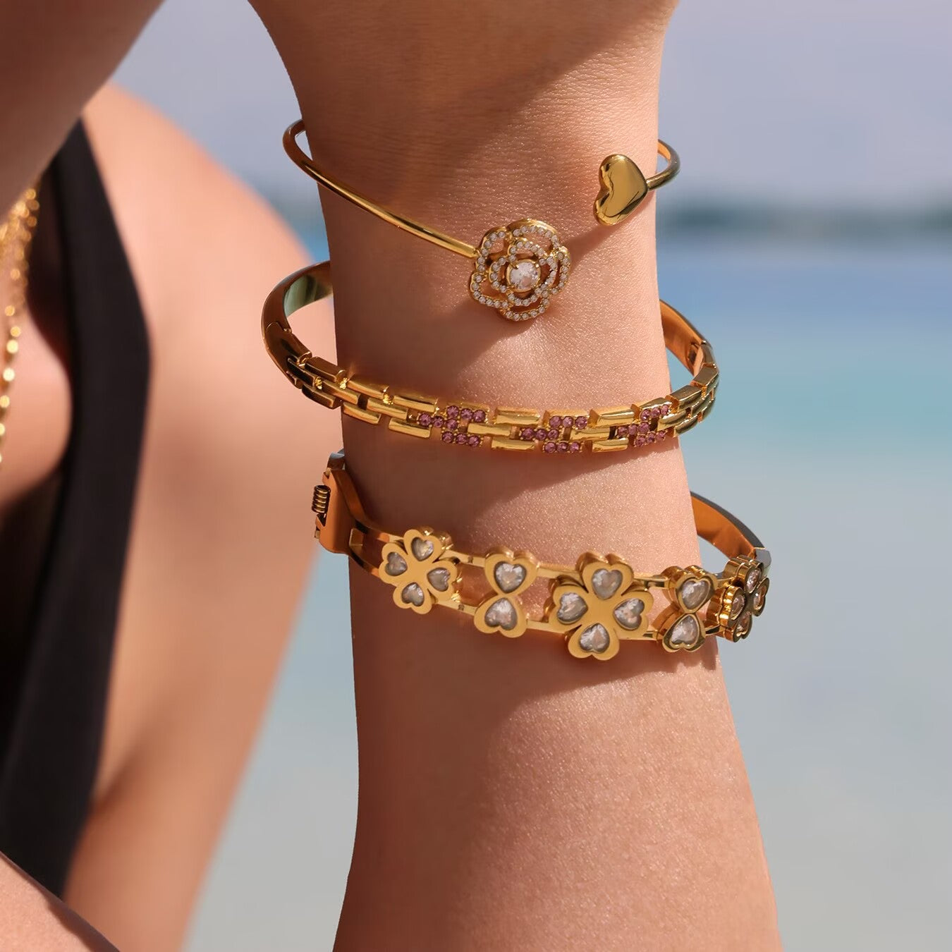 18K Gold Plated SPZ Bracelet