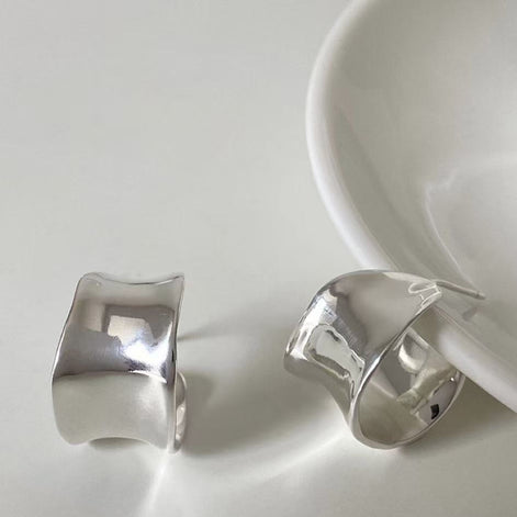 CC Earring Plated with Gold