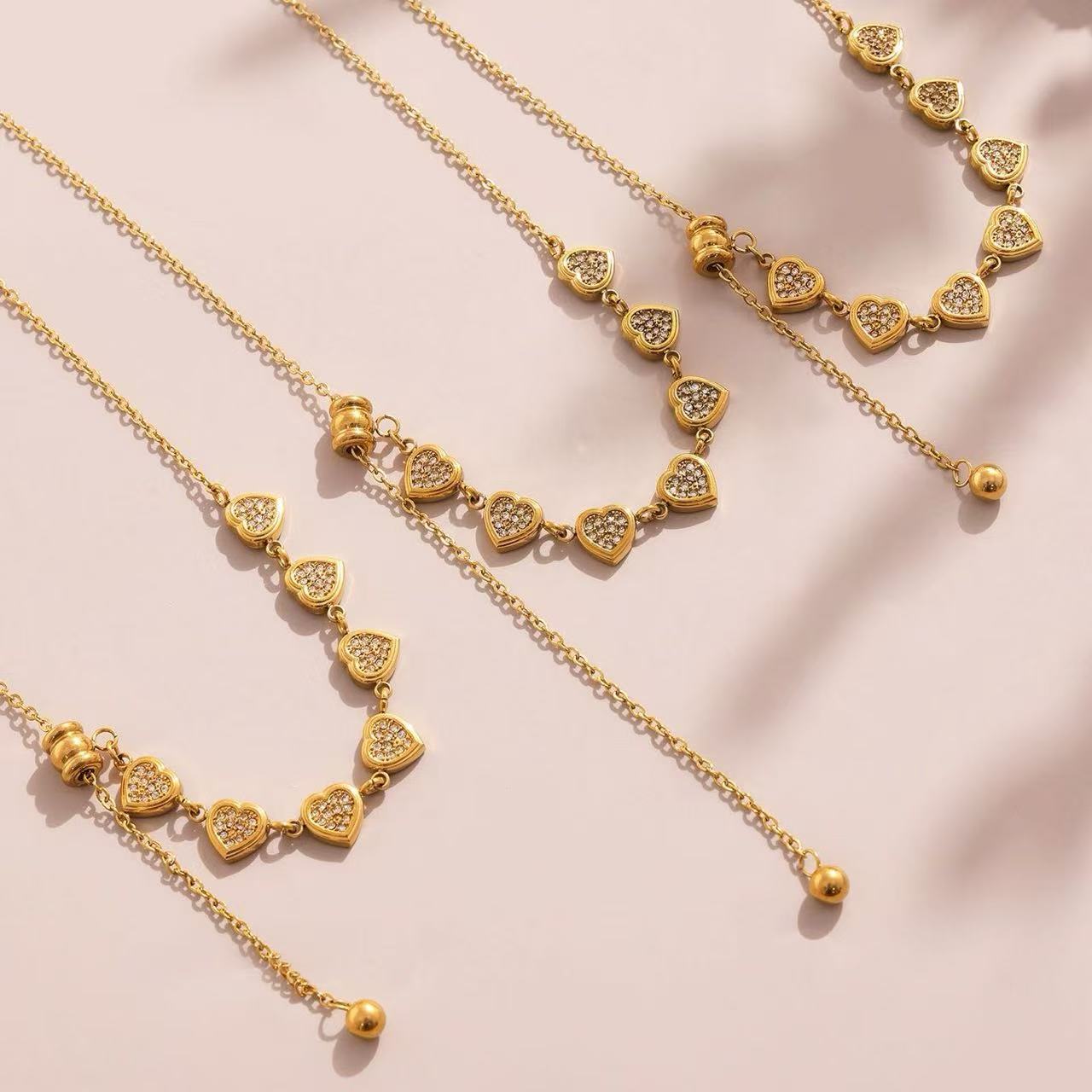 Eight Pointed Star Zircon Necklace