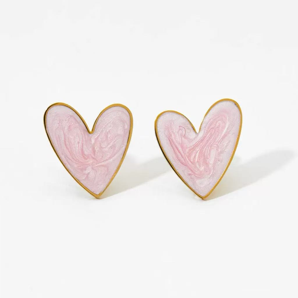 Oil Painting Love Heart SET