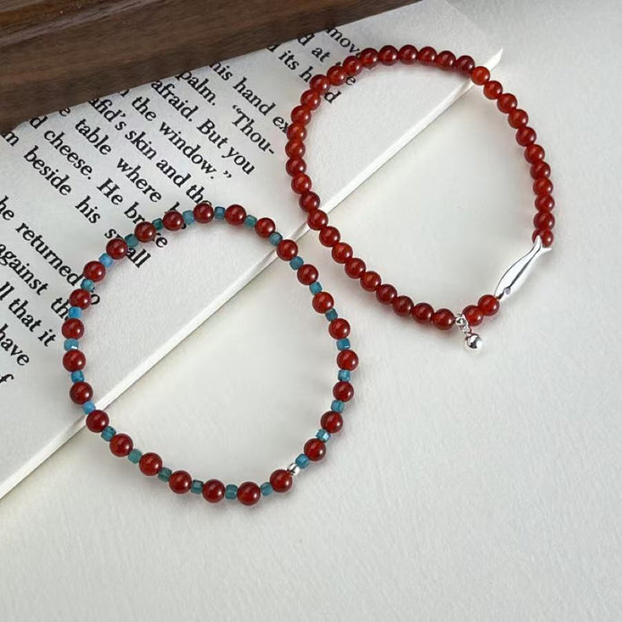 Lucky Fish Carnelian Bracelet