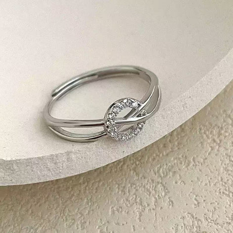 Double Circle Ring