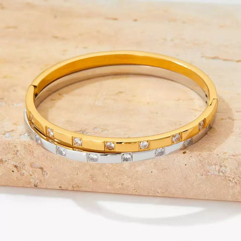 JW845 Bracelet Set with Diamond Non-fading