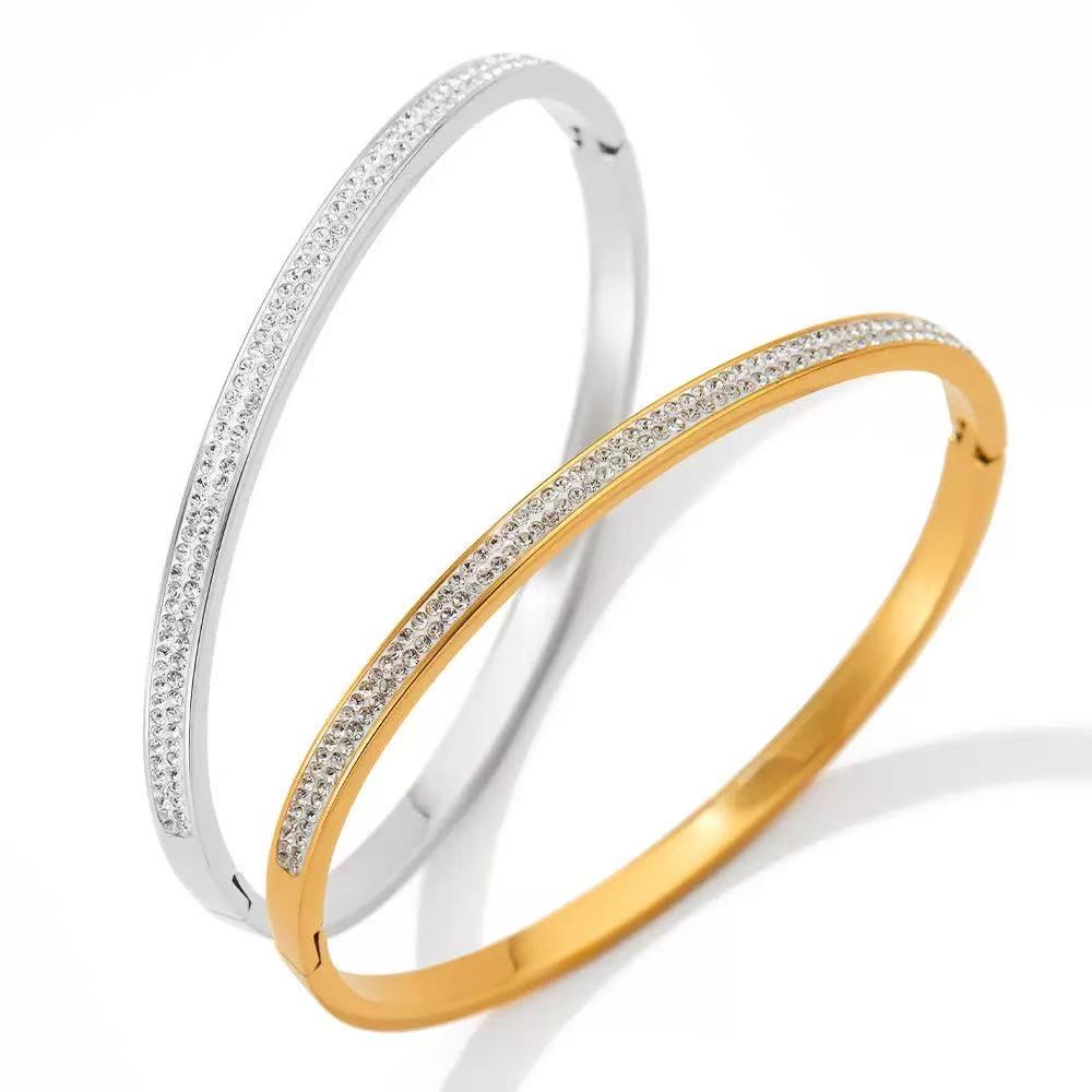 JW615 Bracelet Plated with 14K Gold
