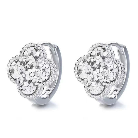 Handcrafted S925 Sterling Silver FLC Earring