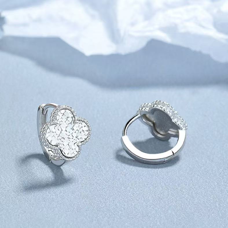 Handcrafted S925 Sterling Silver FLC Earring