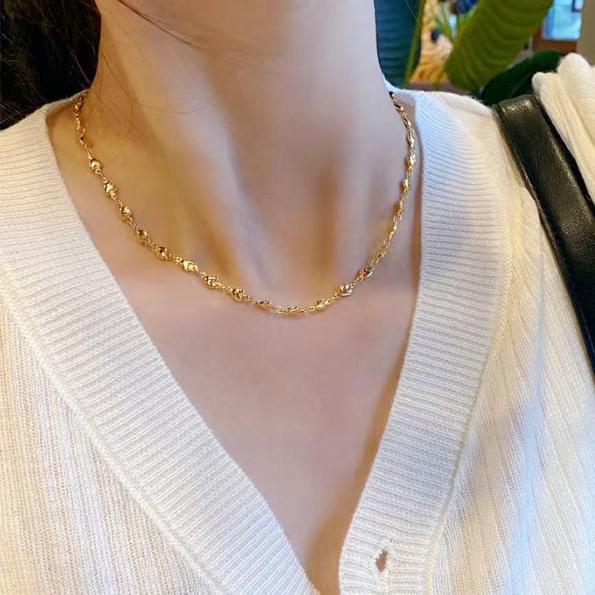 Crown Double Layering Necklace