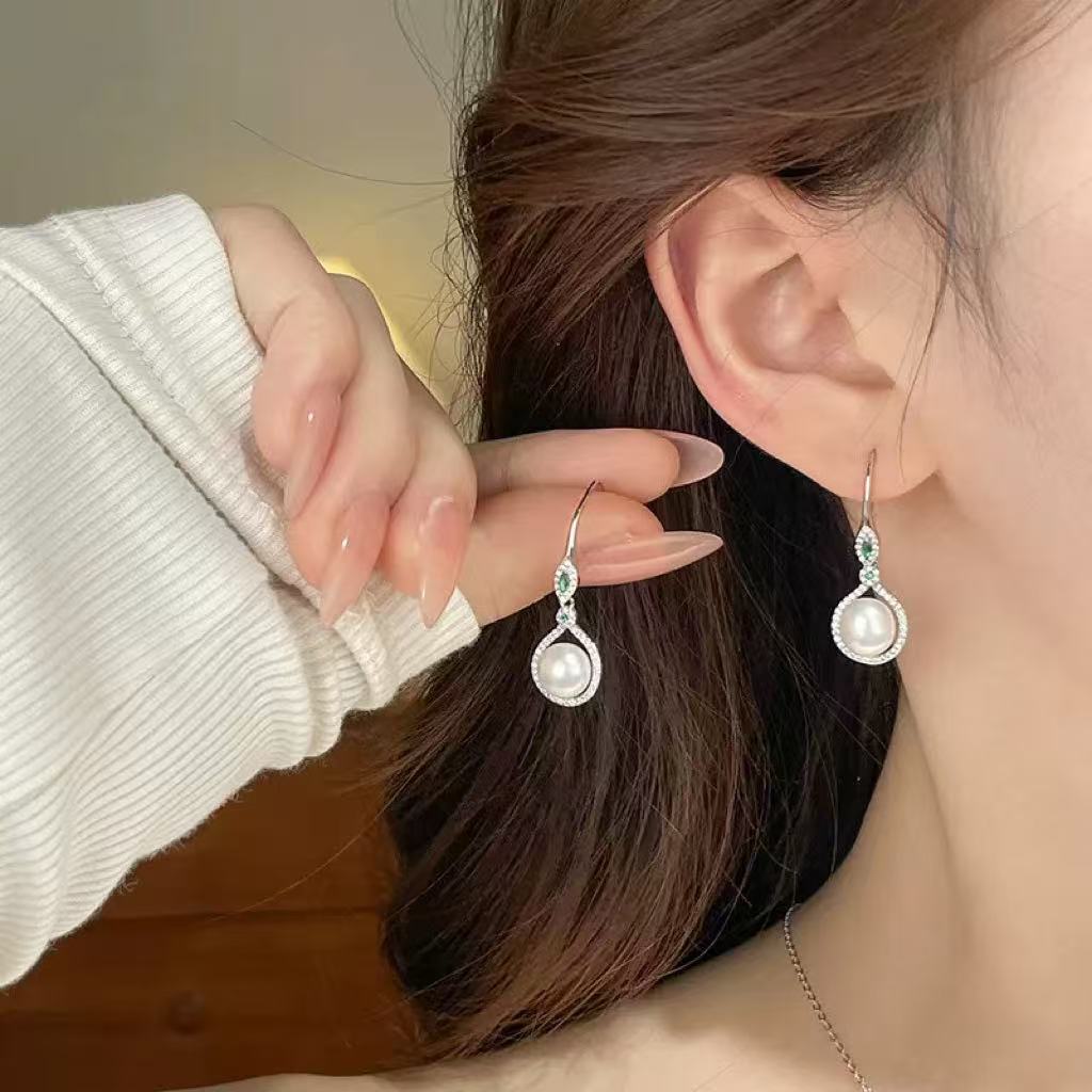 YHG Pearl S925 Sterling Silver Earring