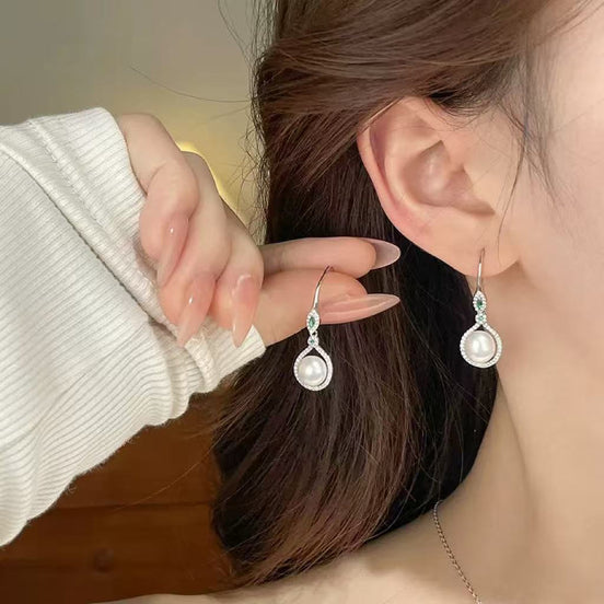 YHG Pearl S925 Sterling Silver Earring