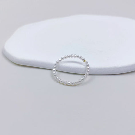 Minimalist Design Style Pearl Ring