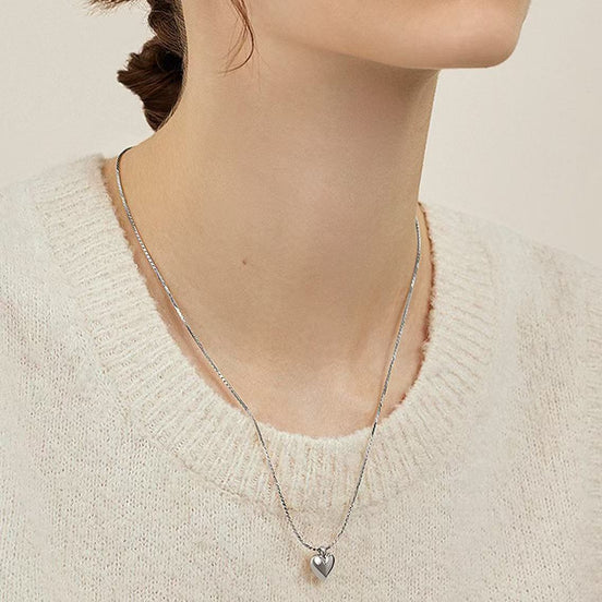 18K Gold Plated Heart Necklace