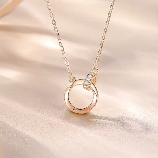 Mobius Strip S925 Sterling Silver Necklace