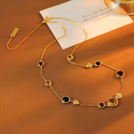 Colorful Crystal Necklace