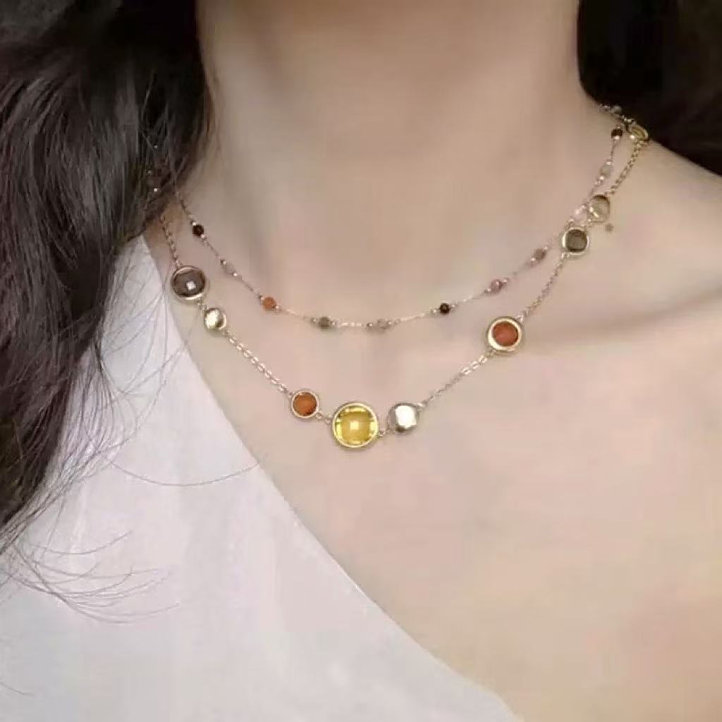 Colorful Crystal Necklace
