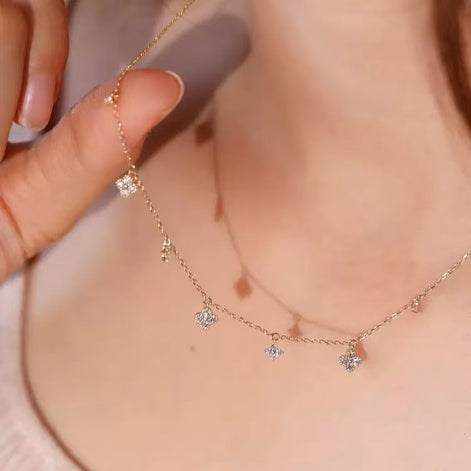 SYC Zircon S925 Sterling Silver Necklace