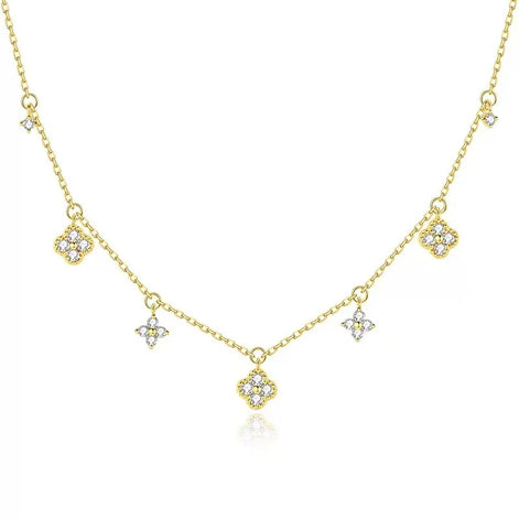 SYC Zircon S925 Sterling Silver Necklace