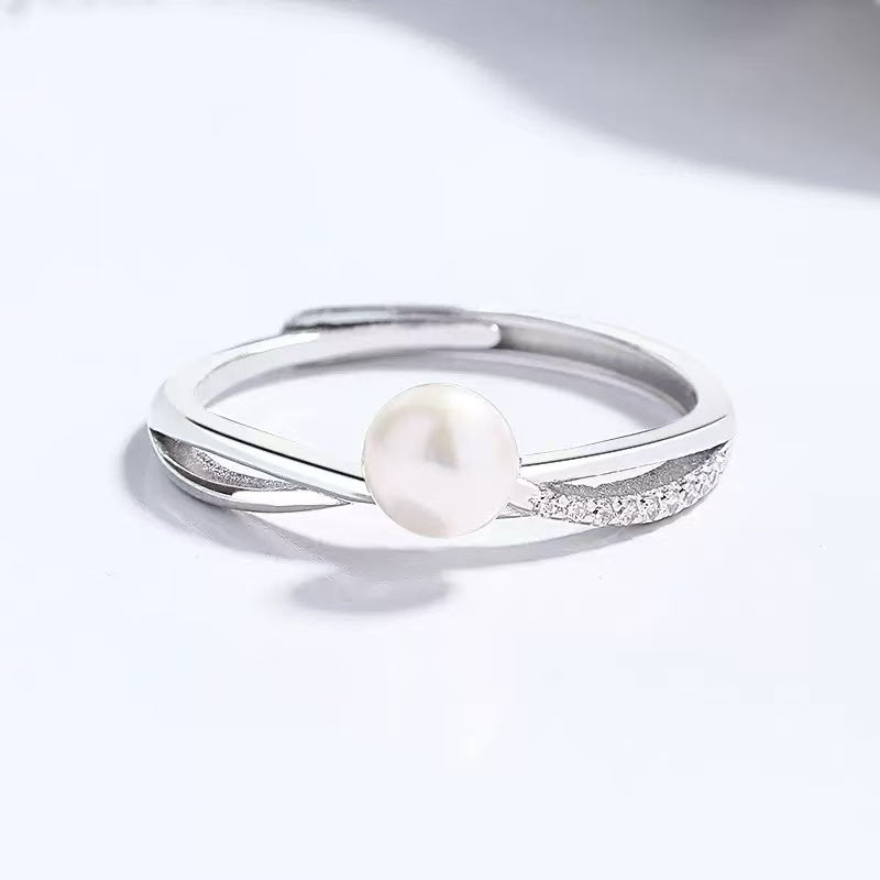 Freshwater Pearl S925 Sterling Silver Ring