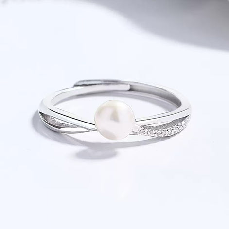 Freshwater Pearl S925 Sterling Silver Ring