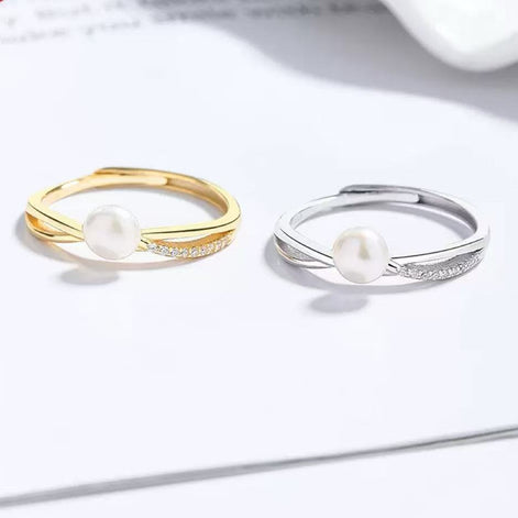 Freshwater Pearl S925 Sterling Silver Ring