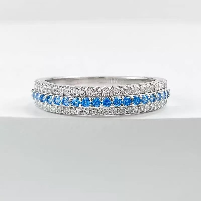 Paraiba Tourmaline S925 Sterling Silver Ring