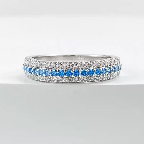 Paraiba Tourmaline S925 Sterling Silver Ring