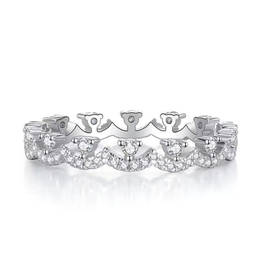 Stackable Design S925 Sterling Silver Ring