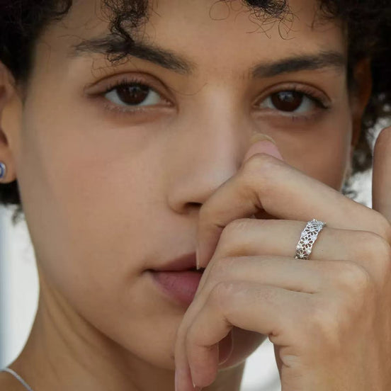 Original Designer - Honeycomb Design Ring