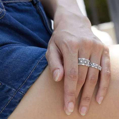 Original Designer - Honeycomb Design Ring