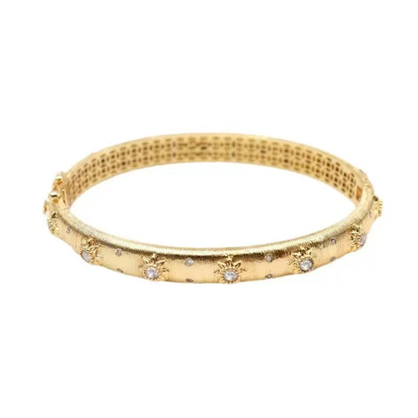 Colorful Ziron Open Design Bracelet