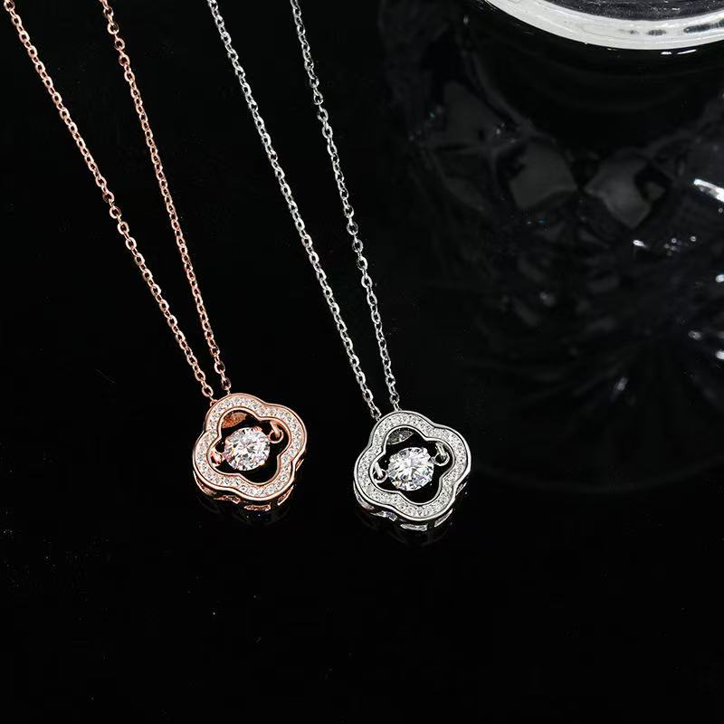 Enchanted Four Leaf Clover Necklace