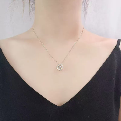 Enchanted Four Leaf Clover Necklace