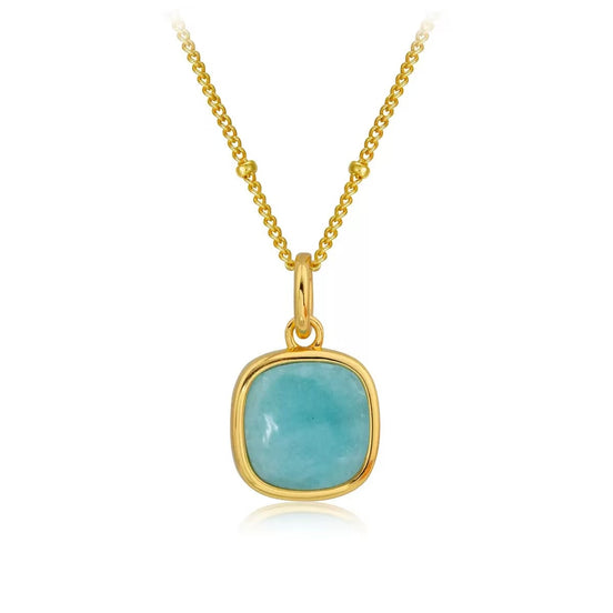 Original Designer - Amazonite Sky Whisper Necklace