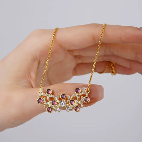 Original Designer - Amethyst Whispers Necklace