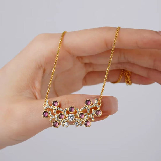 Original Designer - Amethyst Whispers Necklace