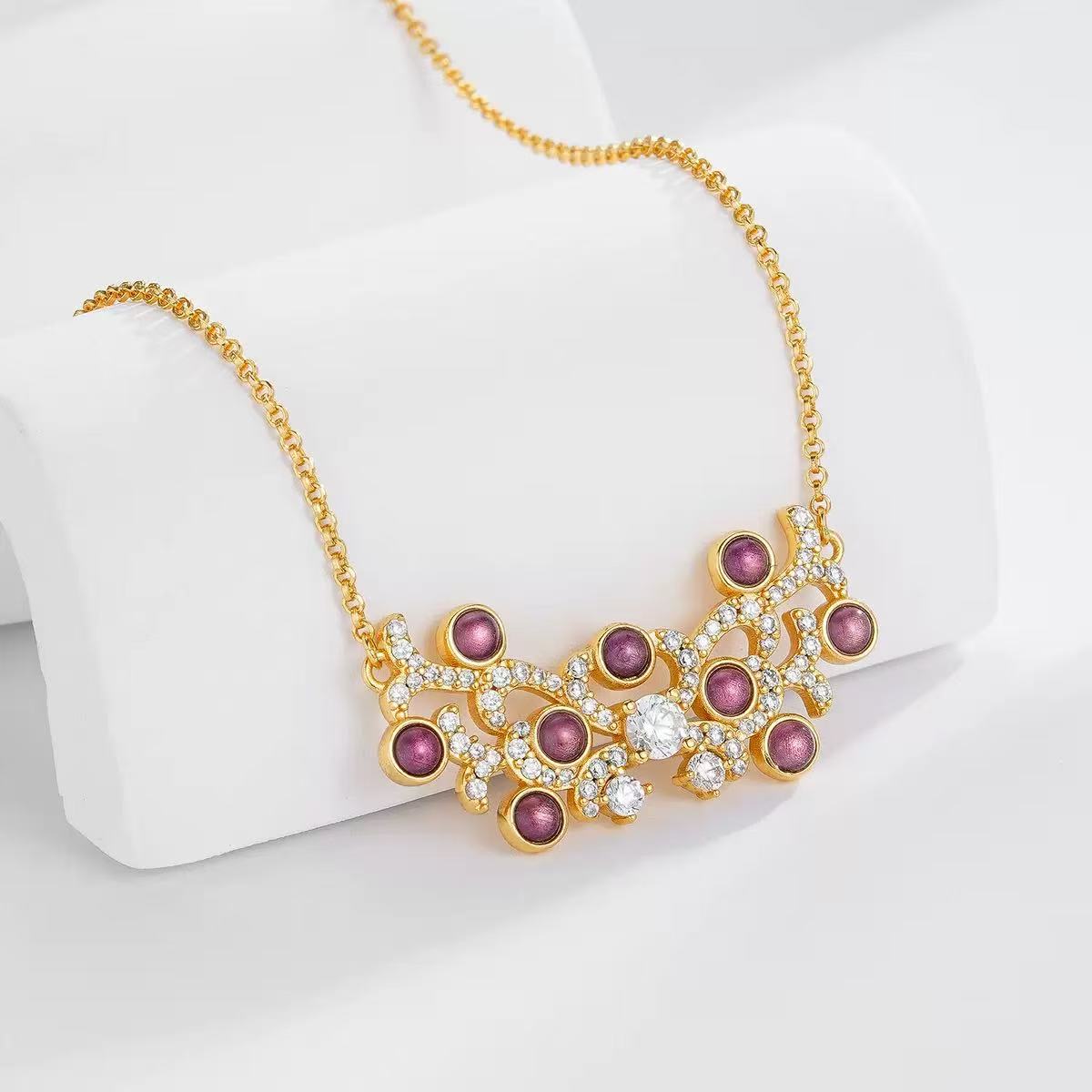 Original Designer - Amethyst Whispers Necklace