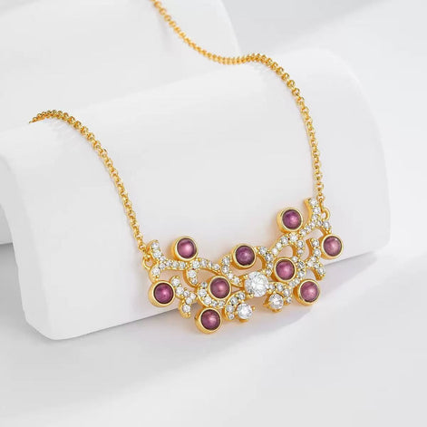 Original Designer - Amethyst Whispers Necklace