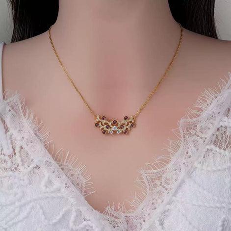 Original Designer - Amethyst Whispers Necklace