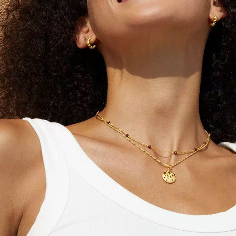 Original Designer - Star-Studded HRK Necklace