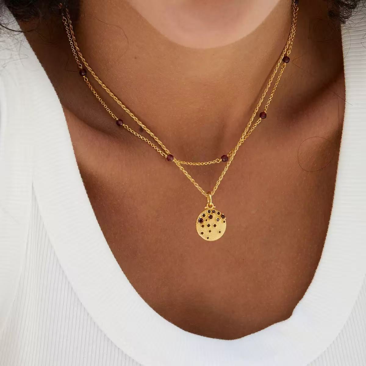 Original Designer - Star-Studded HRK Necklace