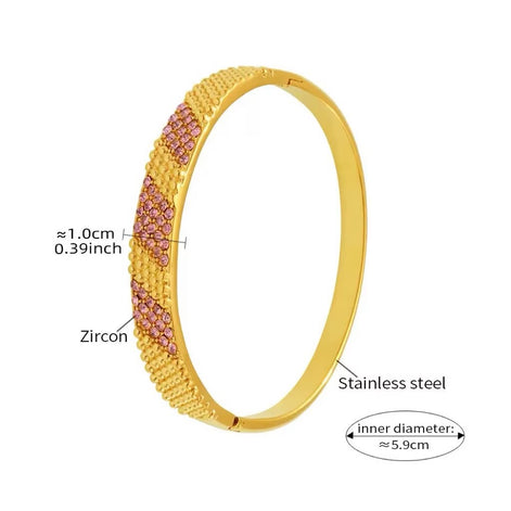 Three Rows Diamond Bracelet