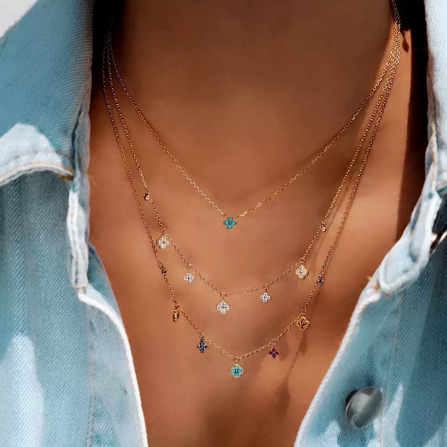 SYC Zircon S925 Sterling Silver Necklace