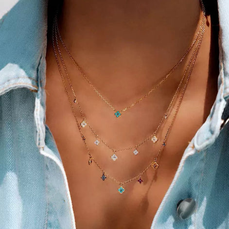 SYC Zircon S925 Sterling Silver Necklace