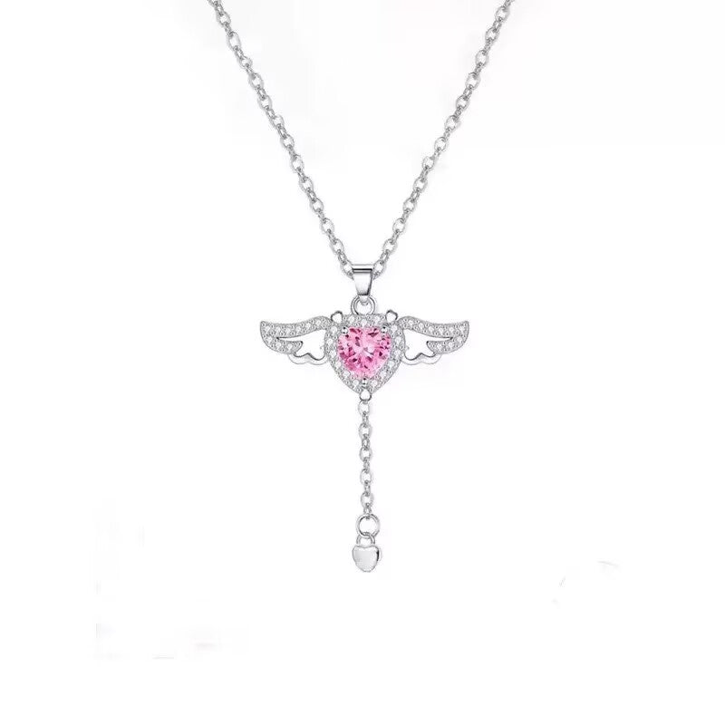 Cupid's Heart S990 Sterling Silver Necklace