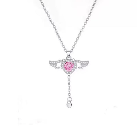 Cupid's Heart S990 Sterling Silver Necklace